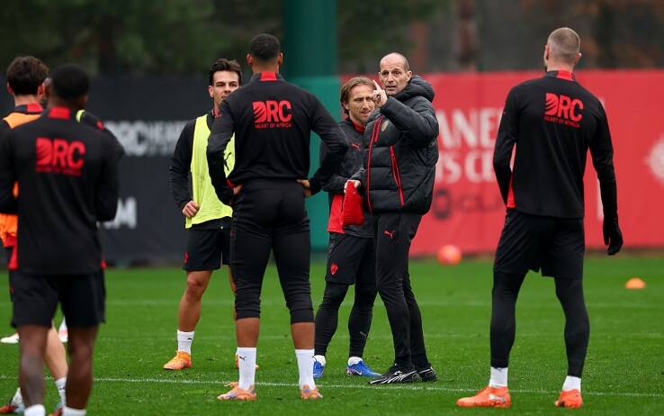 Milan, Allegri: confronto con la squadra per spronarla