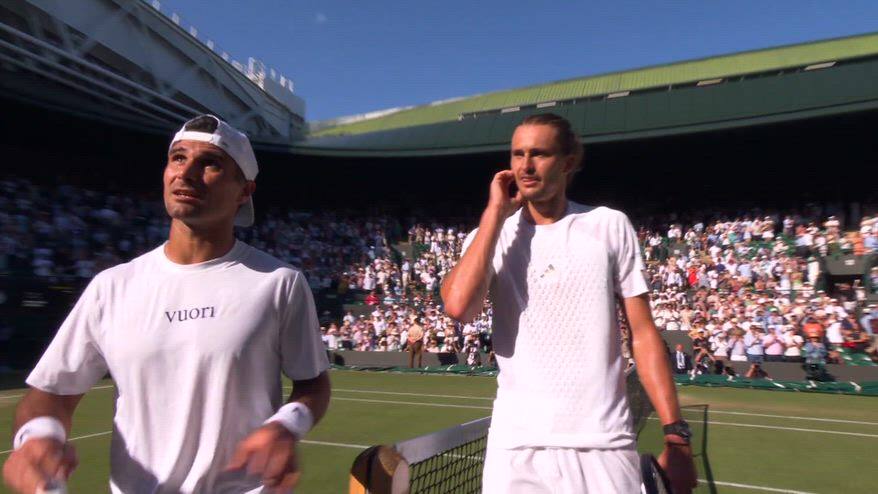 Wimbledon, Zverev batte Giron: è agli ottavi