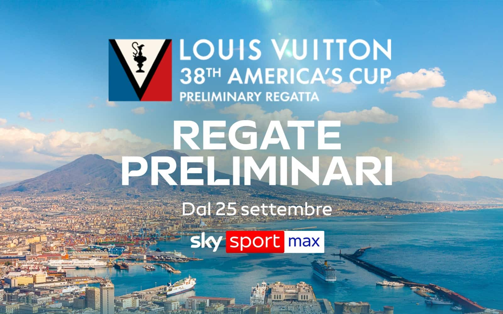 Coppa America a Napoli, dove vedere le regate preliminari in tv e streaming