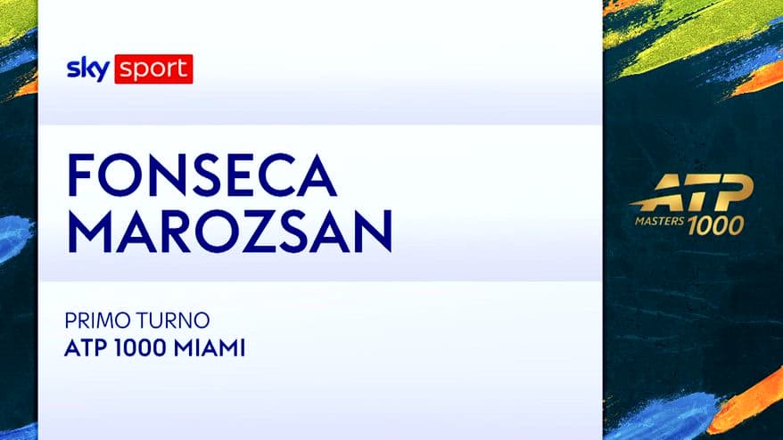 Fonseca-Marozsan: highlights Atp Miami