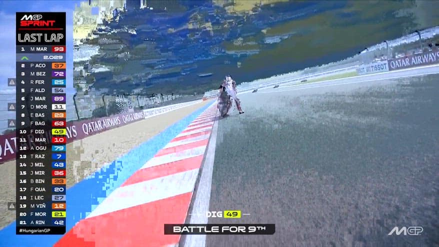 GP Ungheria, Marc Marquez vince la Sprint: l'ultimo giro
