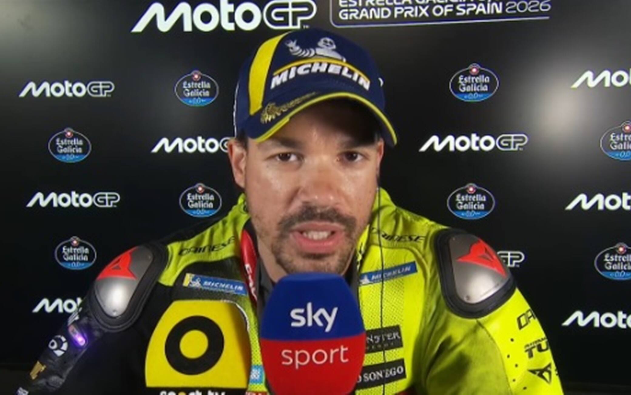 MotoGP in Spagna, Morbidelli dopo il podio nella Sprint: "Dedicato a chi soffre"
