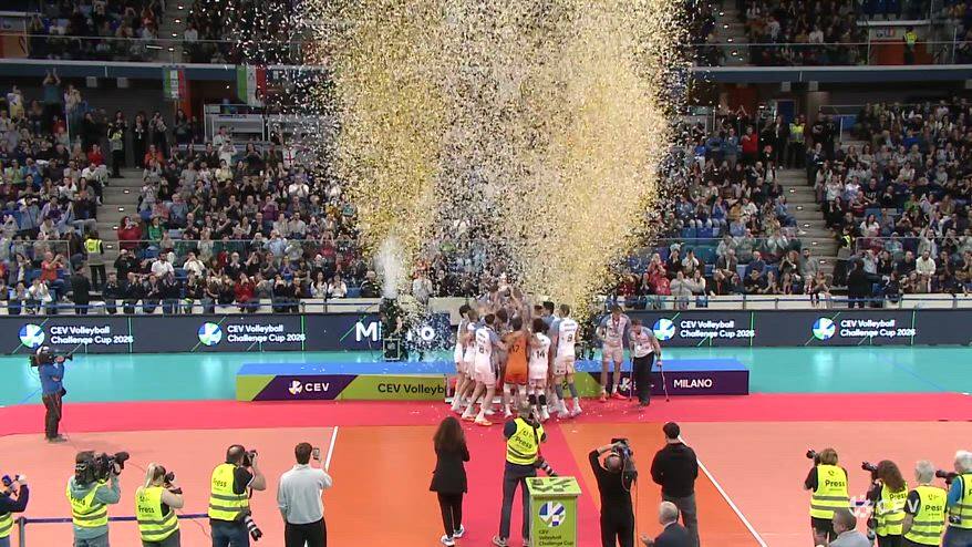 Milano-Aalst 3-0: highlights finale Challenge Cup
