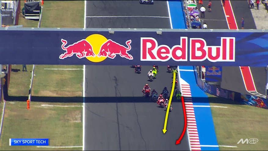 GP Misano, la partenza rivista tramite lo Sky Tech