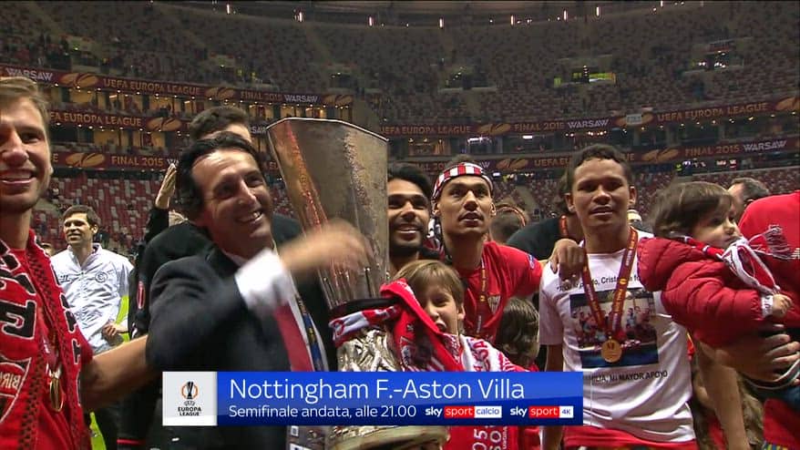Nottingham Forest-Aston Villa su Sky: l'avvicinamento
