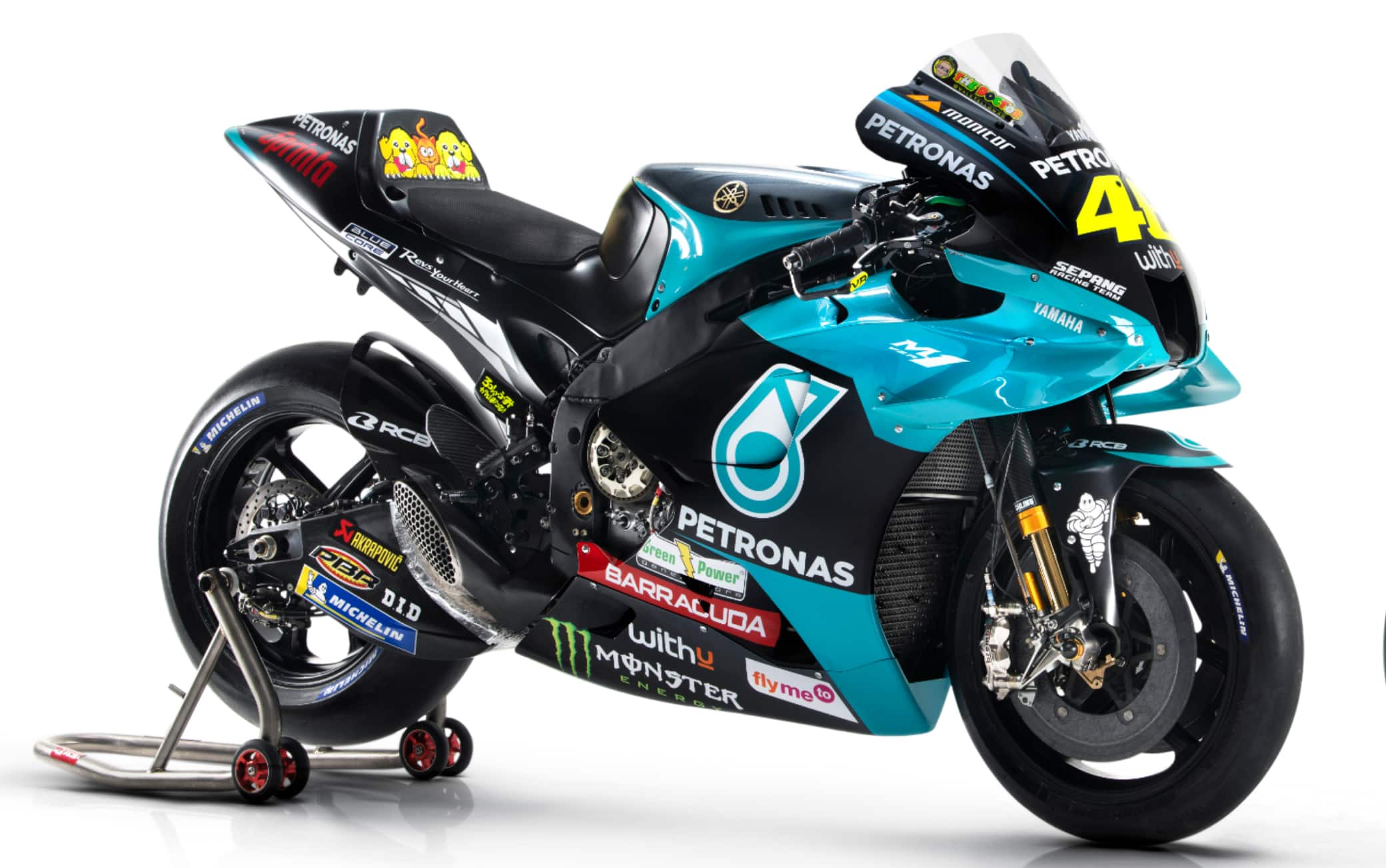 PETRONAS 2021, I DETTAGLI DELLA MOTO