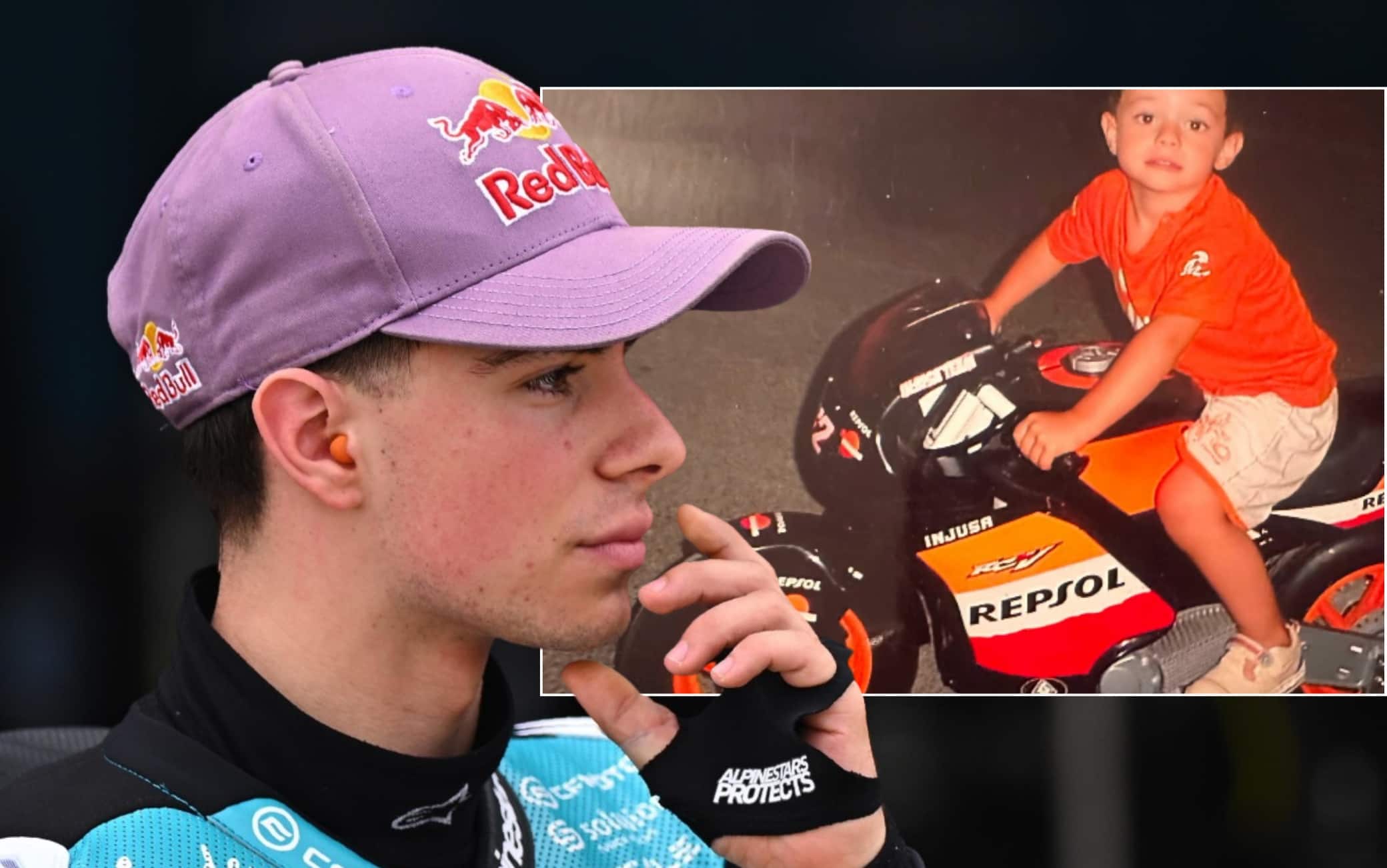 David Alonso in MotoGP, l'emozionante lettera: "Da una Honda giocattolo a quella vera"