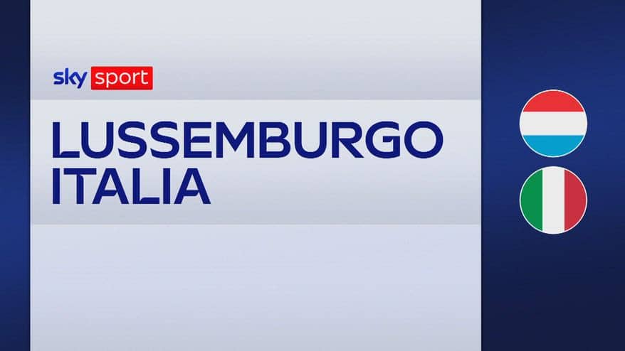 Lussemburgo-Italia 0-1: gol e highlights