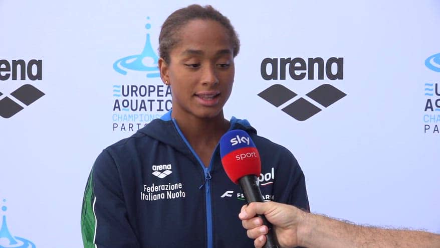 Europei nuoto 2026, l'intervista di Sara Curtis a Sky Sport