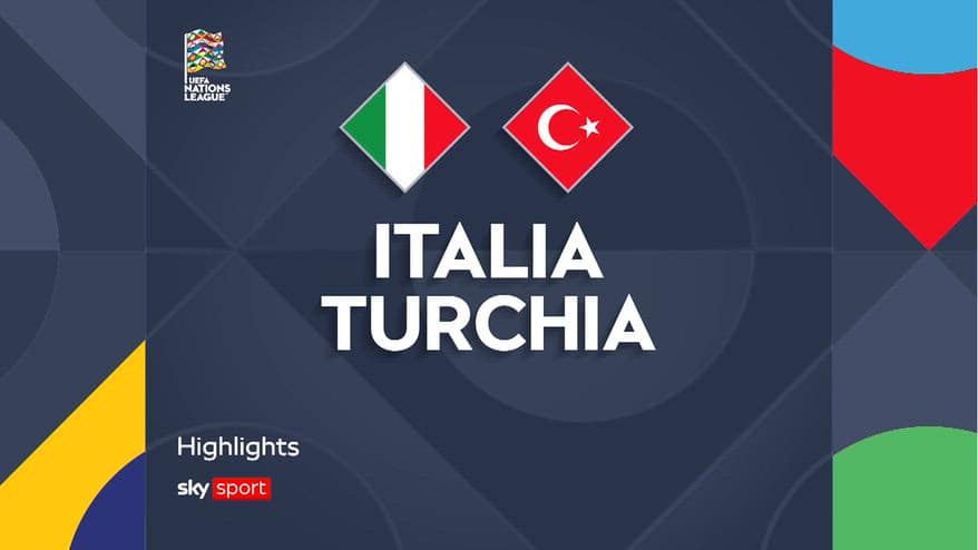 Italia-Turchia 3-1: gol e highlights