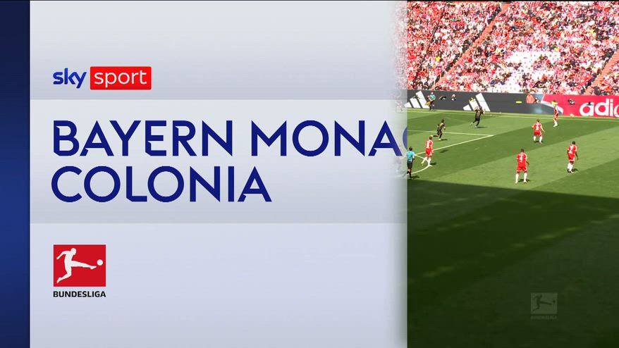 Bayern Monaco-Colonia 5-1: gol e highlights