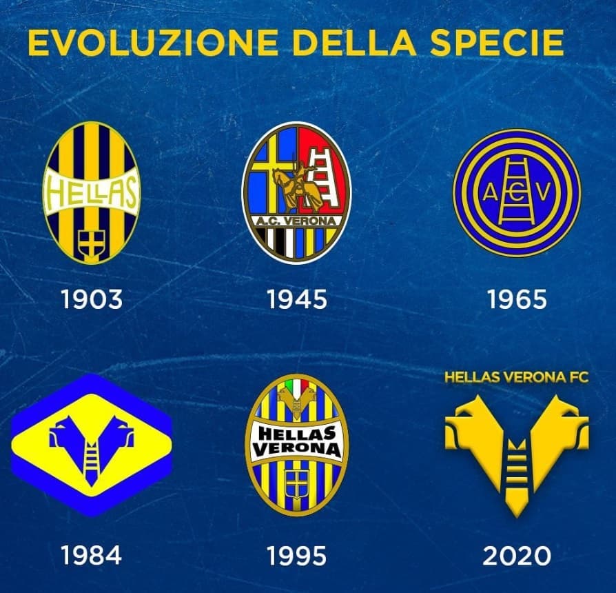 Loghi Verona (foto Hellasveronafc Instagram)