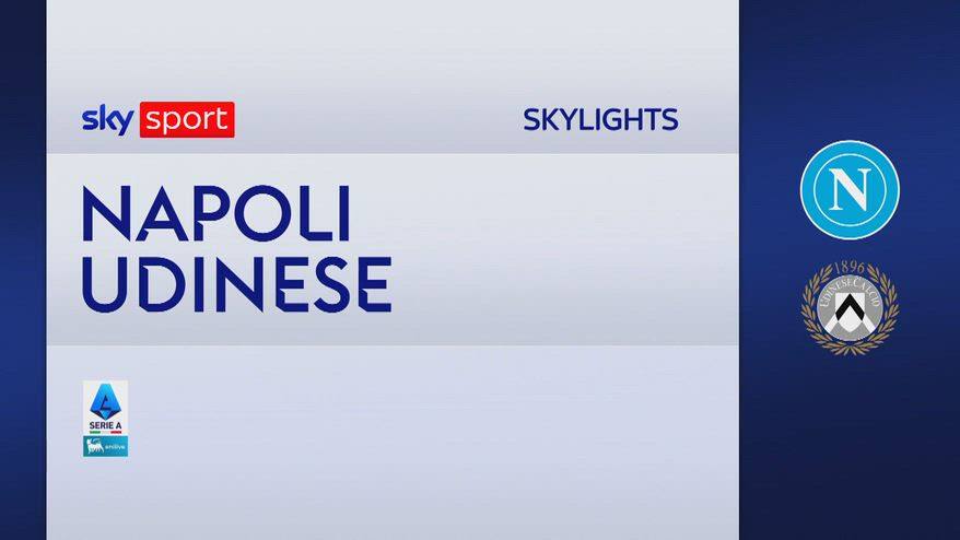 Napoli-Udinese 1-0: gol e highlights