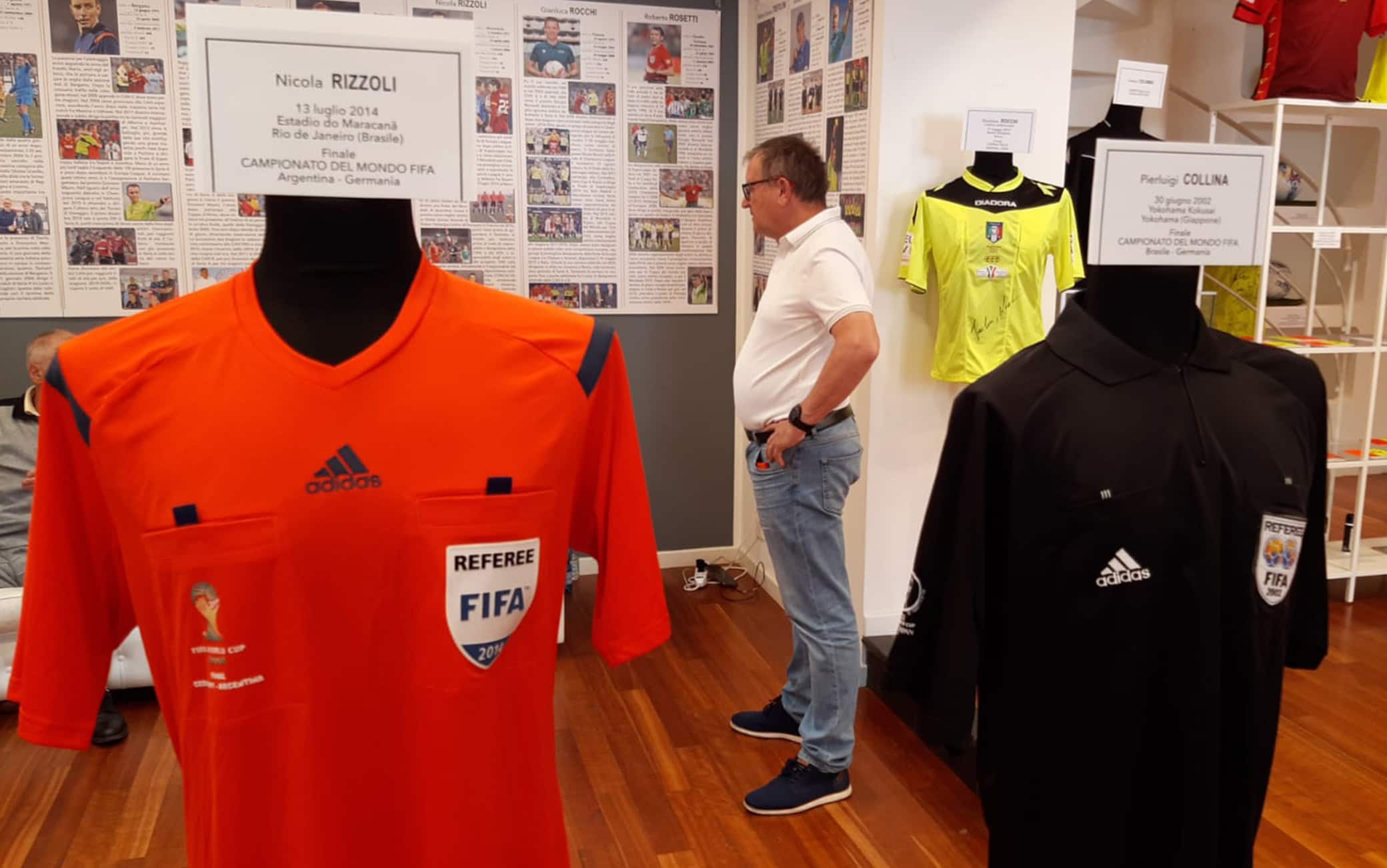 "Arbitri italiani": a Bergamo la mostra che celebra arbitri, assistenti e Var