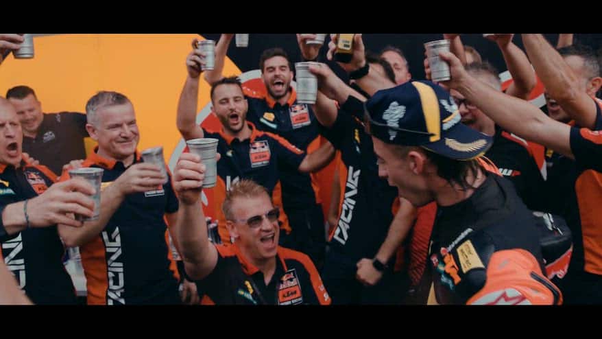 Acosta, la clip di Sky Sport dopo la prima vittoria MotoGP