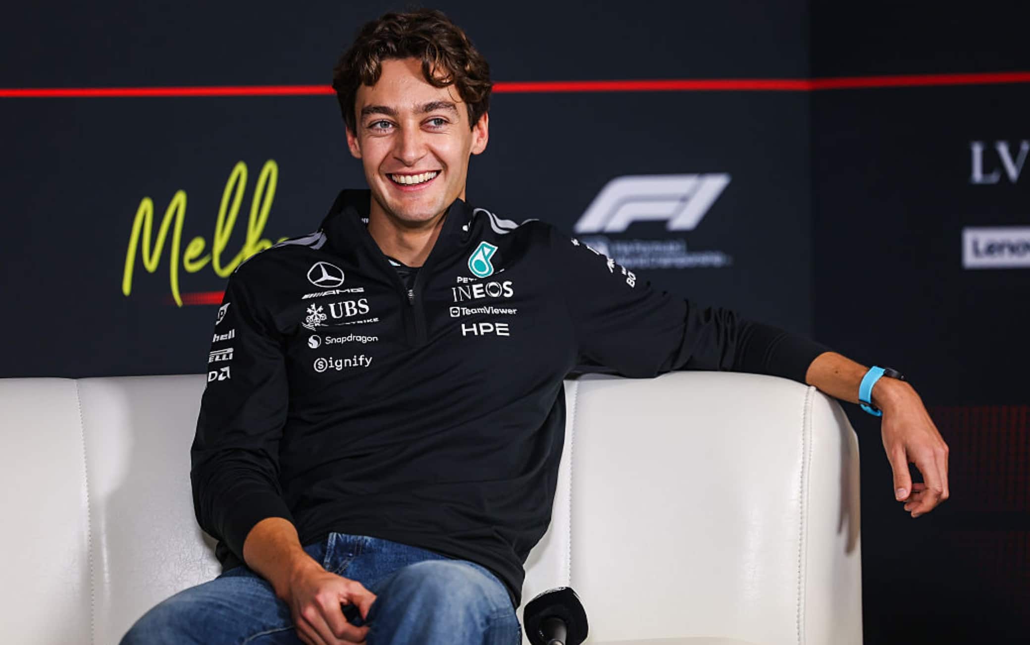 F1, Russell (Mercedes) nella conferenza del GP Australia: "Chiacchiericcio attorno a noi"
