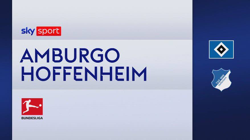 Amburgo-Hoffenheim 1-2: gol e highlights