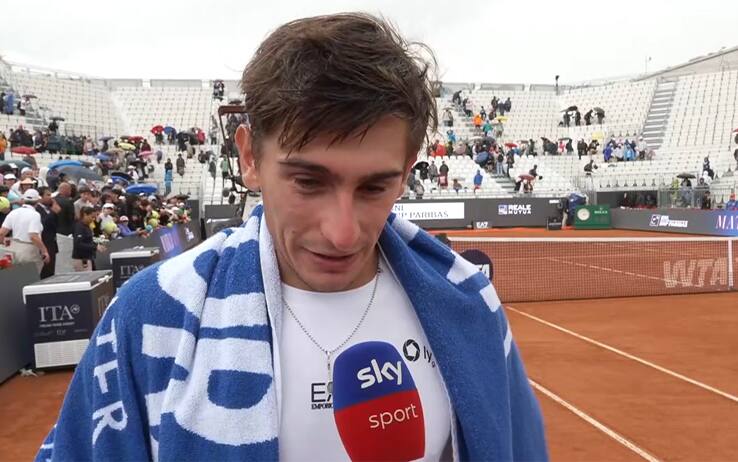 Arnaldi agli Internazionali BNL d'Italia: "Non sono ancora al 100%, ma mi sto ritrovando"