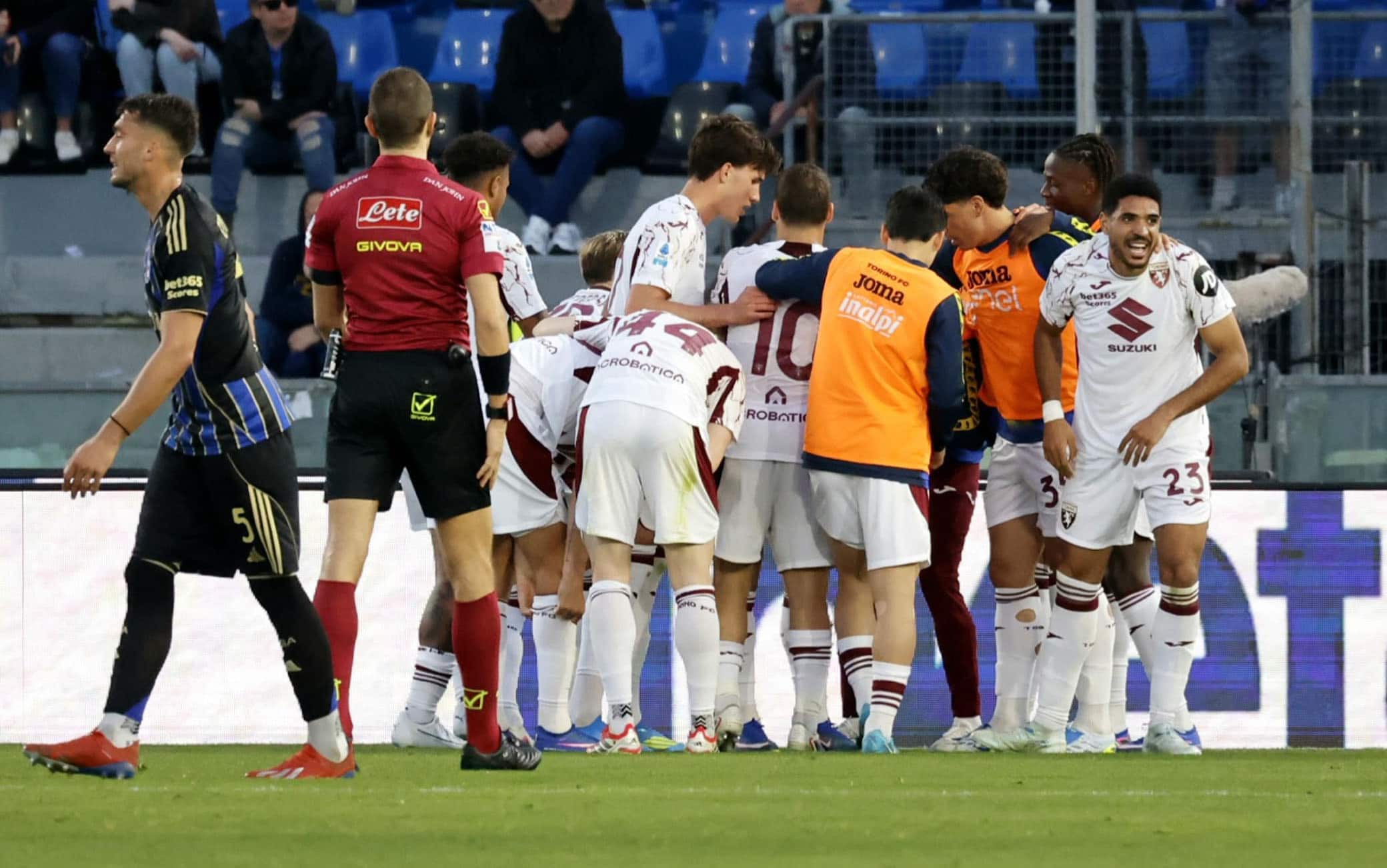Pisa-Torino 0-1, gol e highlights. Decide Adams, prima vittoria in trasferta per D'Aversa