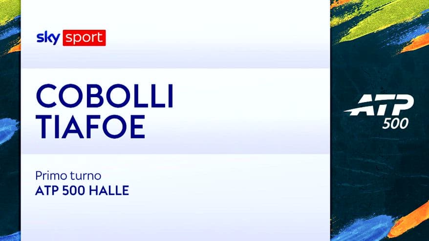 Cobolli-Tiafoe: highlights Atp Halle. VIDEO
