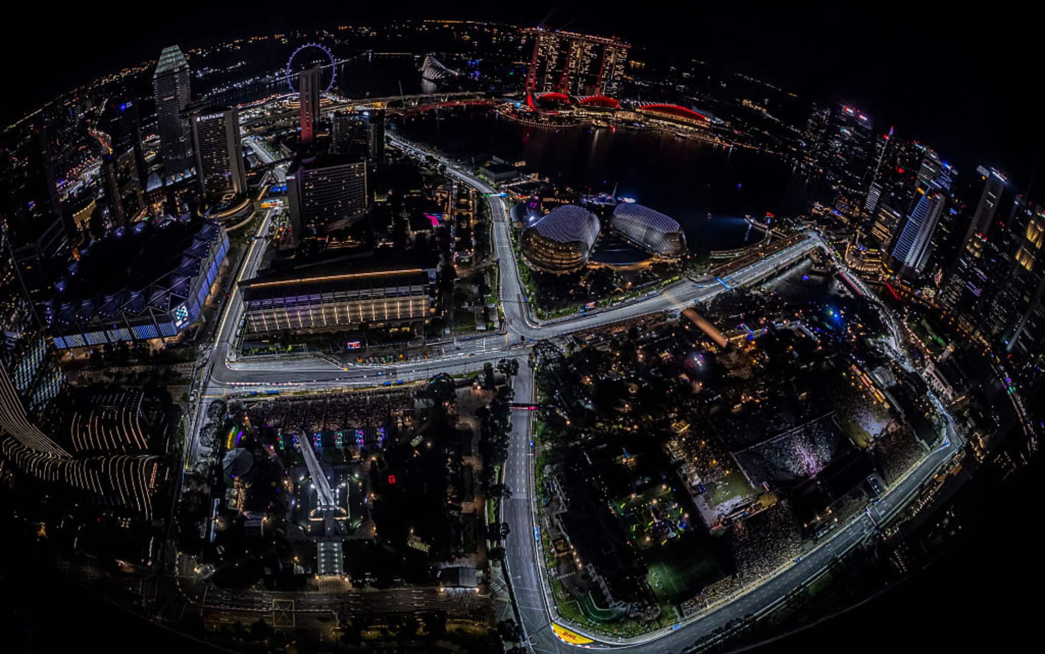 F1, il Mondiale verso Singapore: il circuito di Marina Bay. FOTO