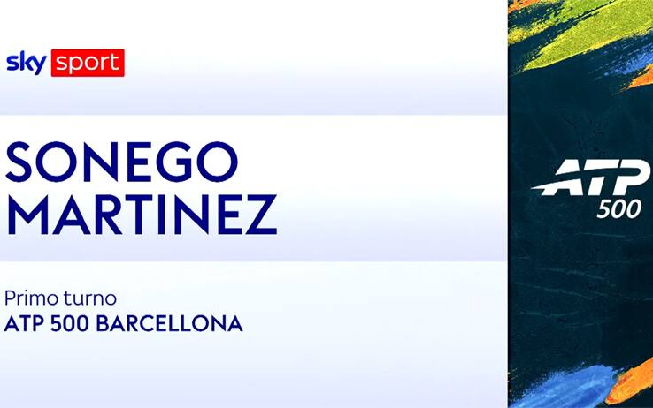 Sonego-Martinez: highlights Atp Barcellona