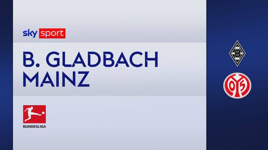Borussia Moenchengladbach-Mainz 1-1: gol e highlights