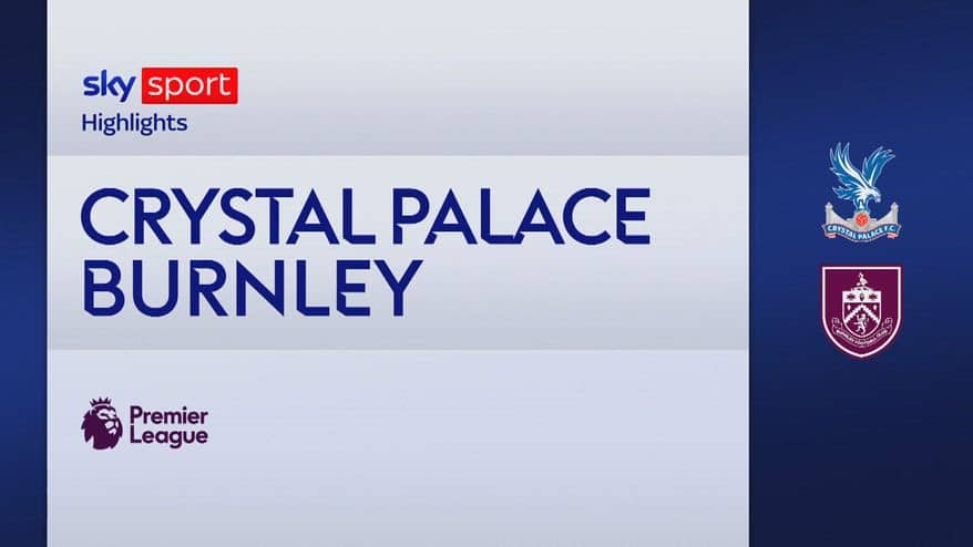 Crystal Palace-Burnley 2-3: gol e highlights