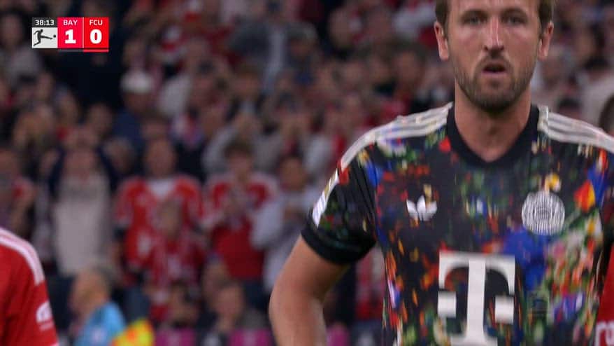 Kane da record: guarda il 100° gol in 98 partite in Bundes