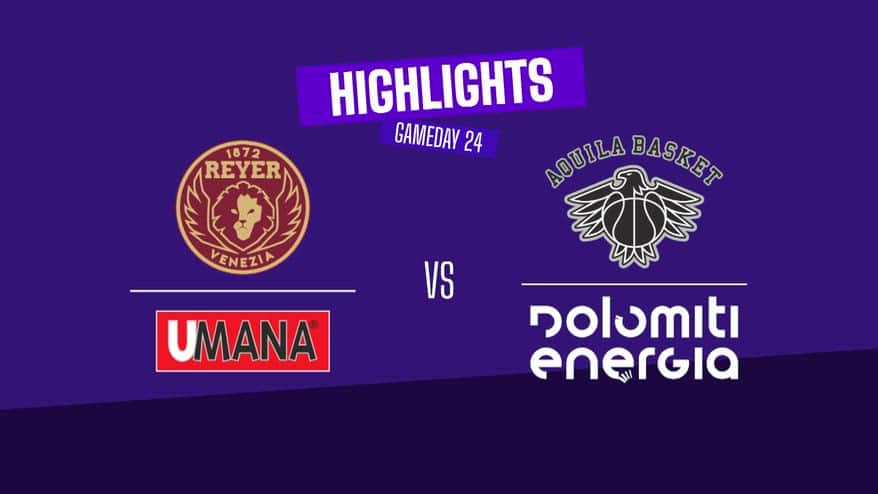 Venezia-Trento 87-106: highlights Serie A