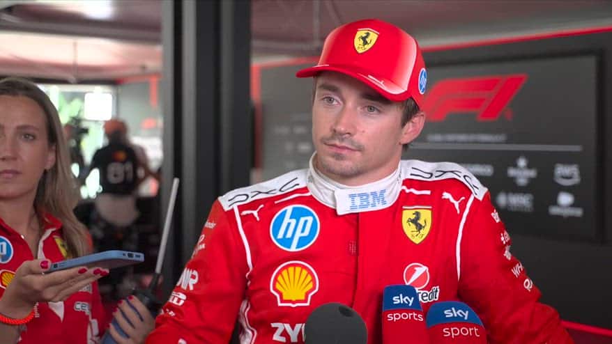 Leclerc: "Potenziale massimizzato, ci sarà tanto degrado"