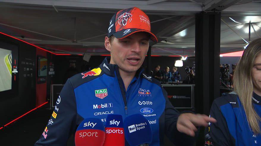 Verstappen: "Perso il grip, sono andato sul bagnato"