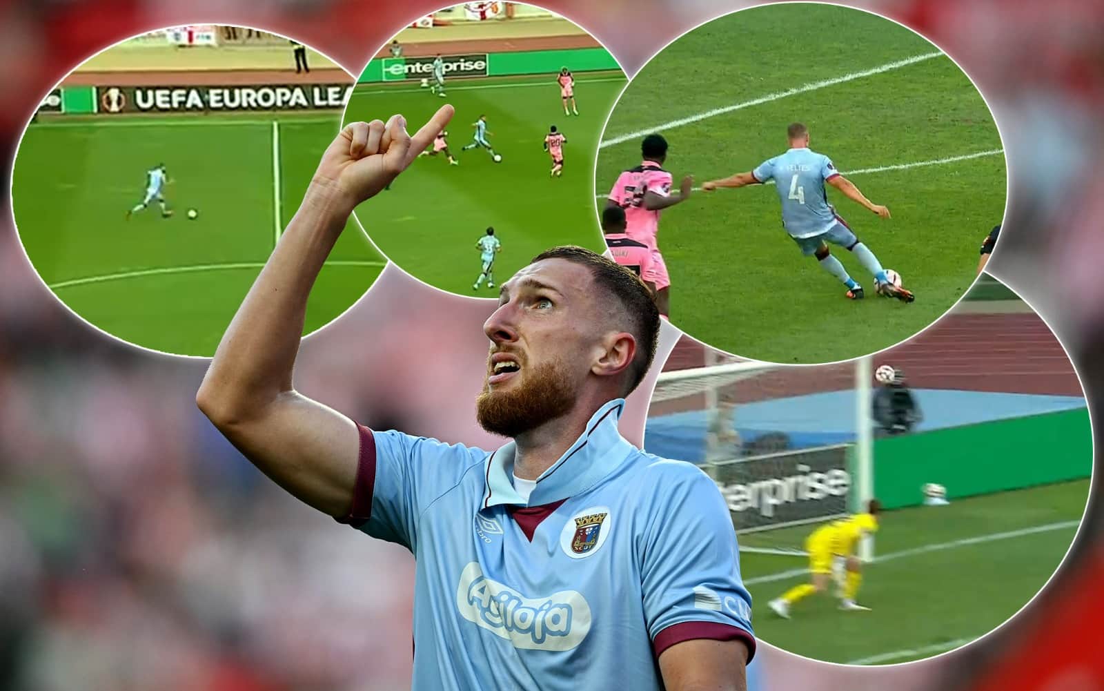 Volnei incanta in Europa League: gol coast to coast contro il Sunderland