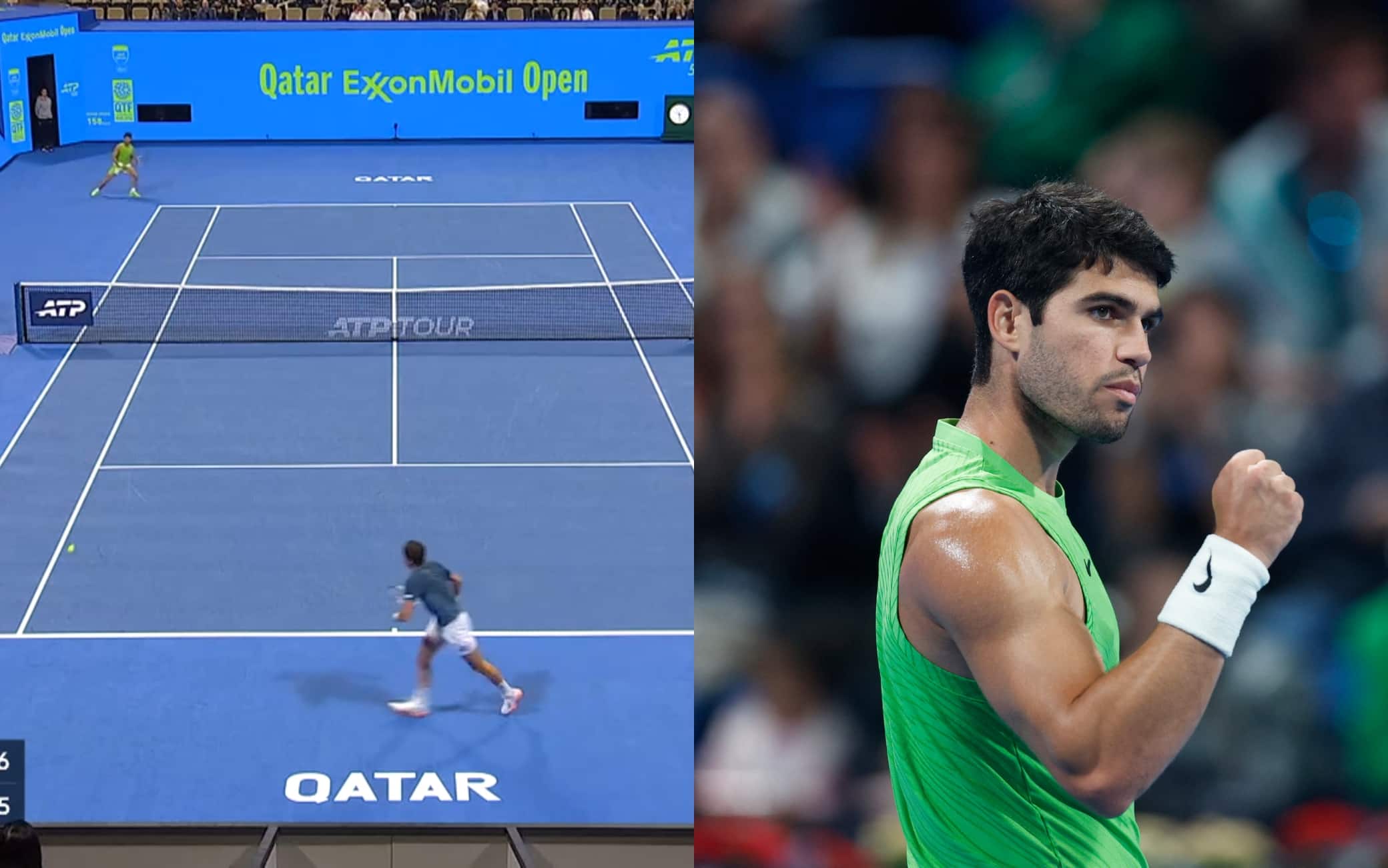 Alcaraz la chiude così: dritto pazzesco sul match point contro Rinderknech. VIDEO