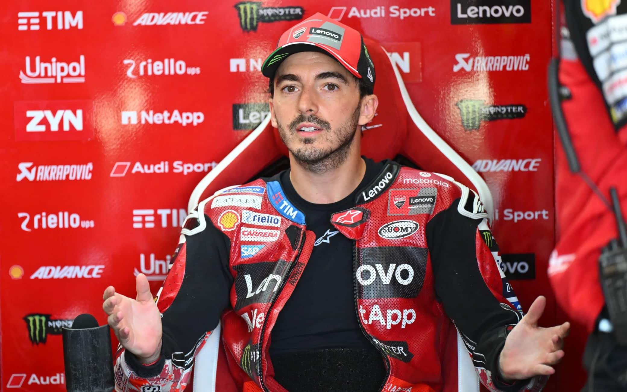 Bagnaia: "Sono deluso, non mi sono mai trovato e non è possibile andare così"