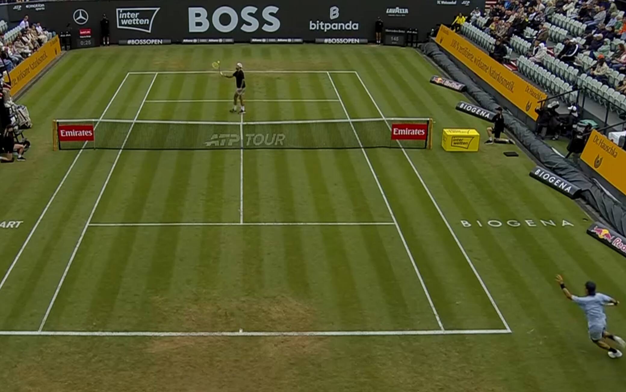 Kyrgios show: punto 'no-look' all'Atp Stoccarda. VIDEO