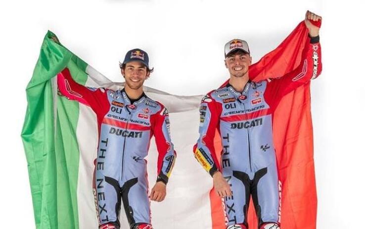Enea Bastianini e Fabio Di Giannantonio (Team Gresini Racing)