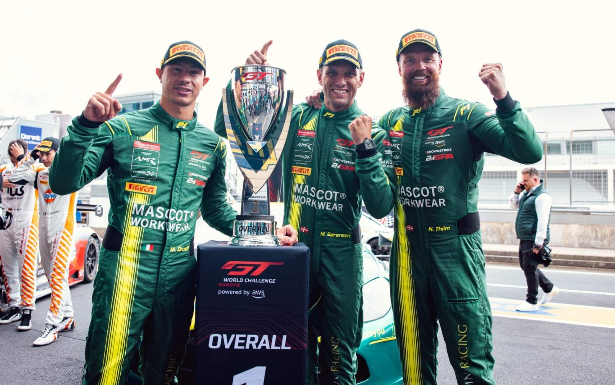 Gt World Challenge Europe, Drudi conquista la 3 Ore del Nurburgring