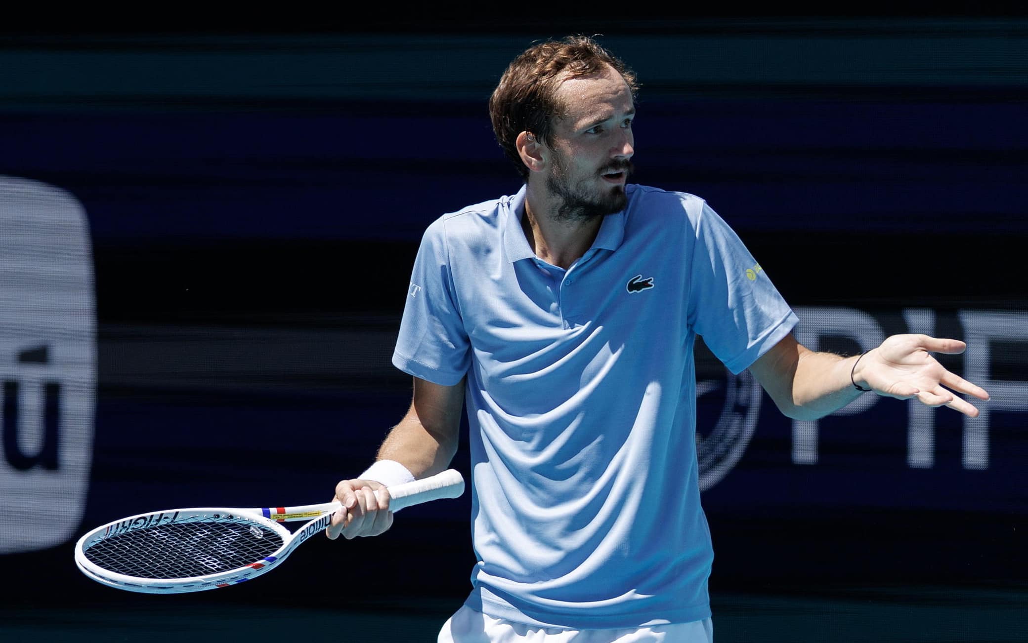Atp Miami, i risultati di oggi: Medvedev e Auger eliminati al 3° turno