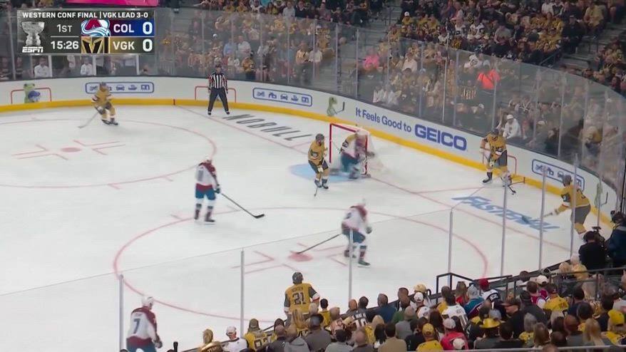 Nhl, Vegas-Colorado 2-1: gli highlights