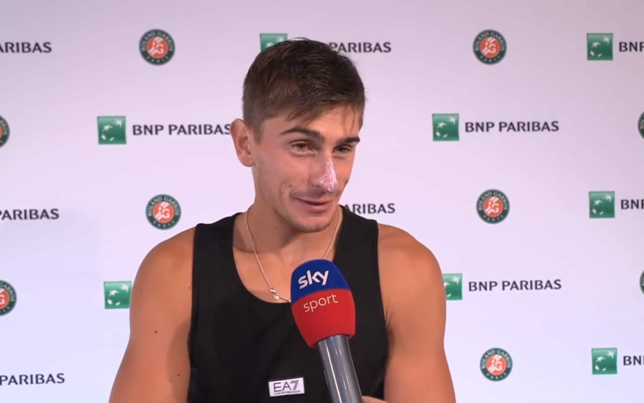 Roland Garros, Arnaldi: "Mi mancavano partite così, sono felice". VIDEO