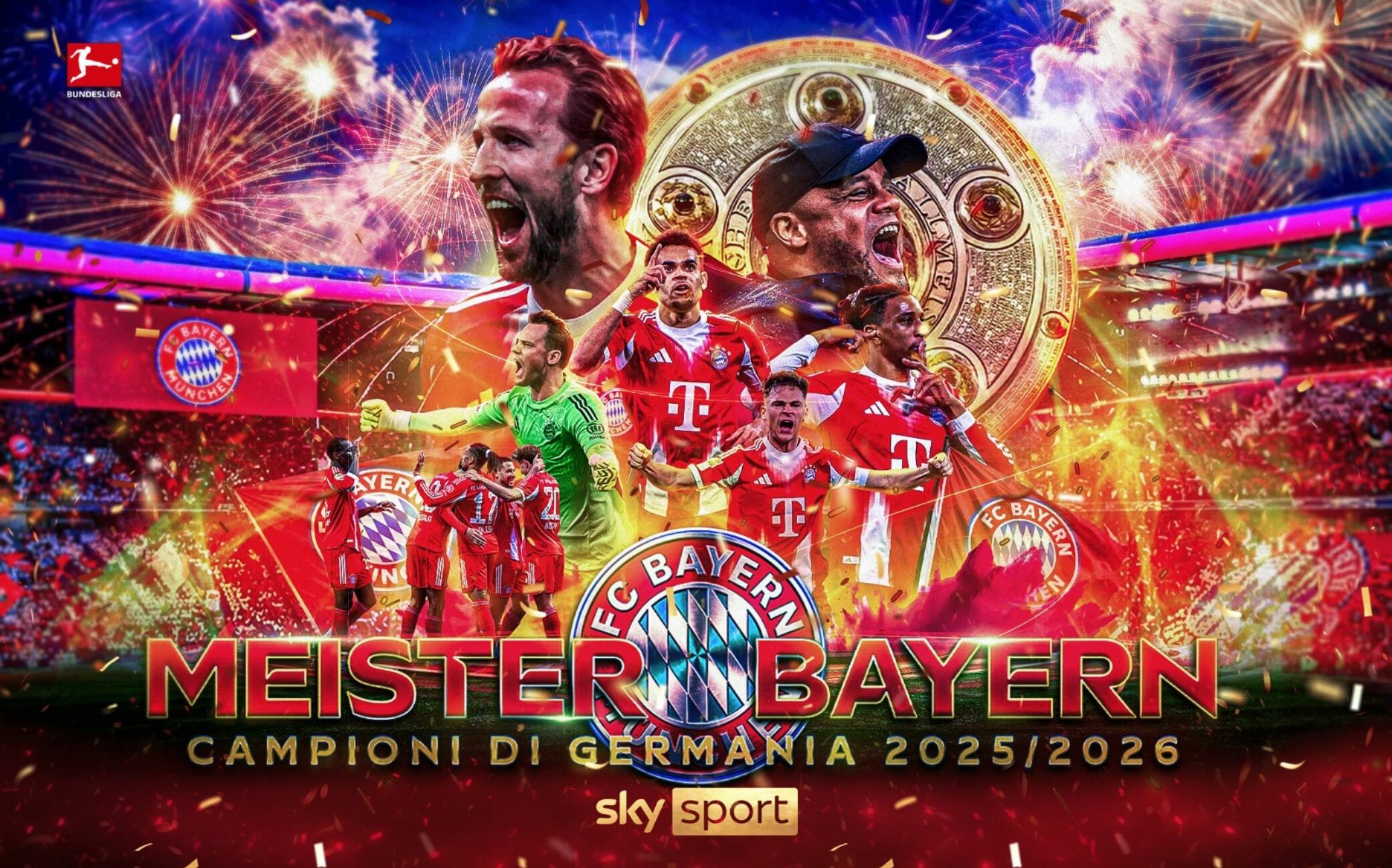 Come mai il Bayern ha vinto il 35° campionato ma ha 5 stelle (già da tempo) sulla maglia?