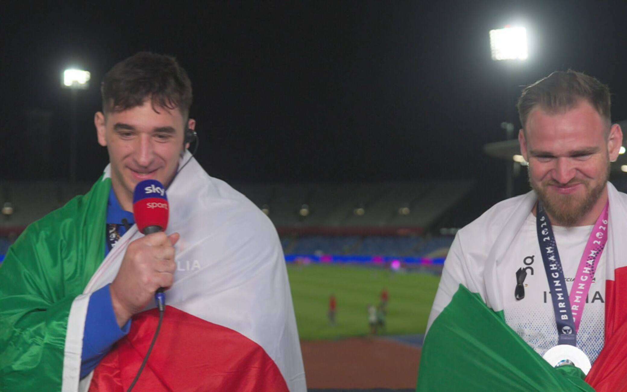 Leonardo Fabbri dopo l'oro agli Europei di atletica: "Che emozione"