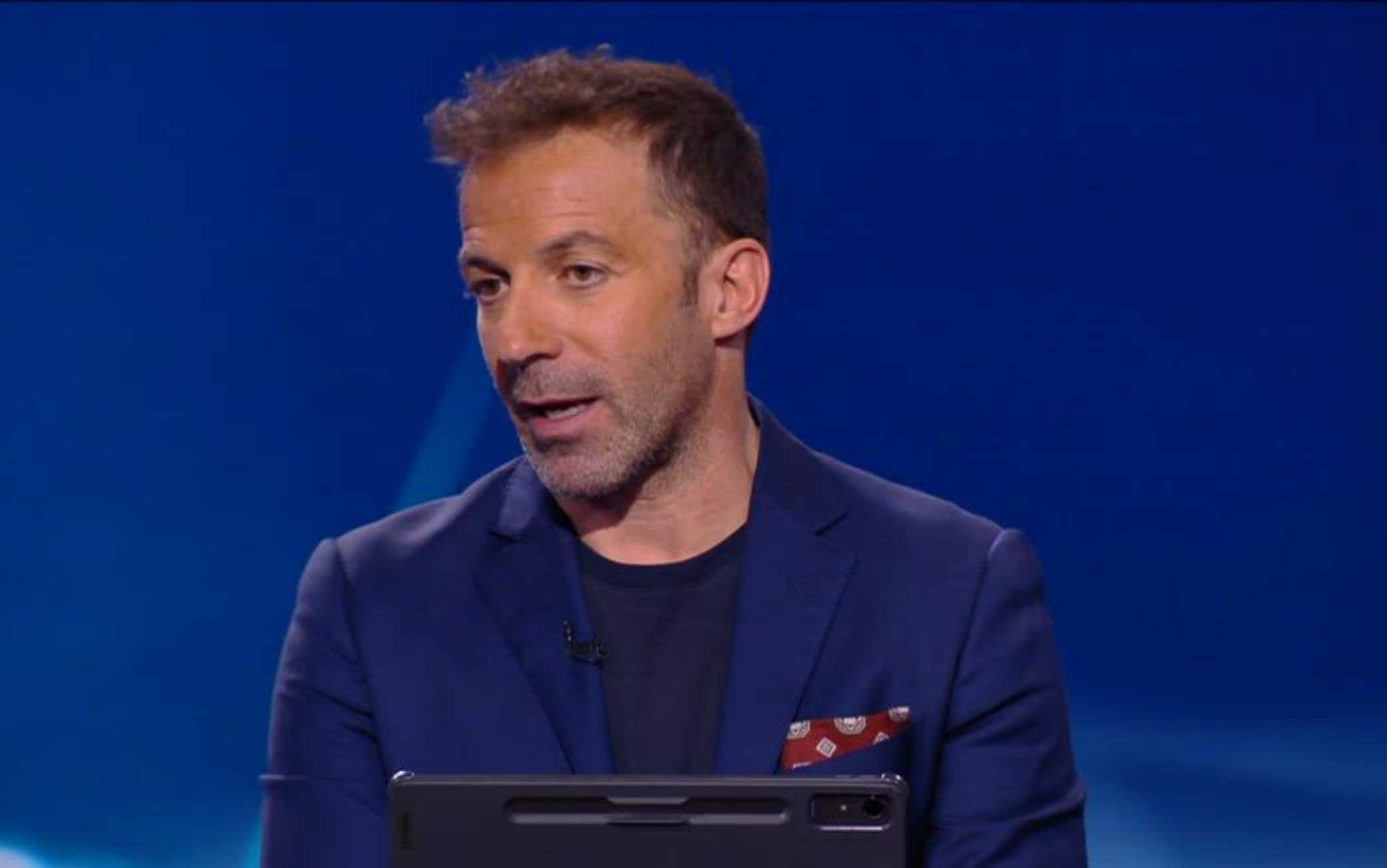 Del Piero: "Inter-Juventus equilibrata fino all'espulsione di Kalulu". VIDEO