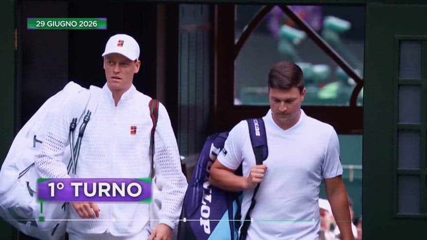 Infinitamente Sinner: il debutto con Kecmanovic a Wimbledon