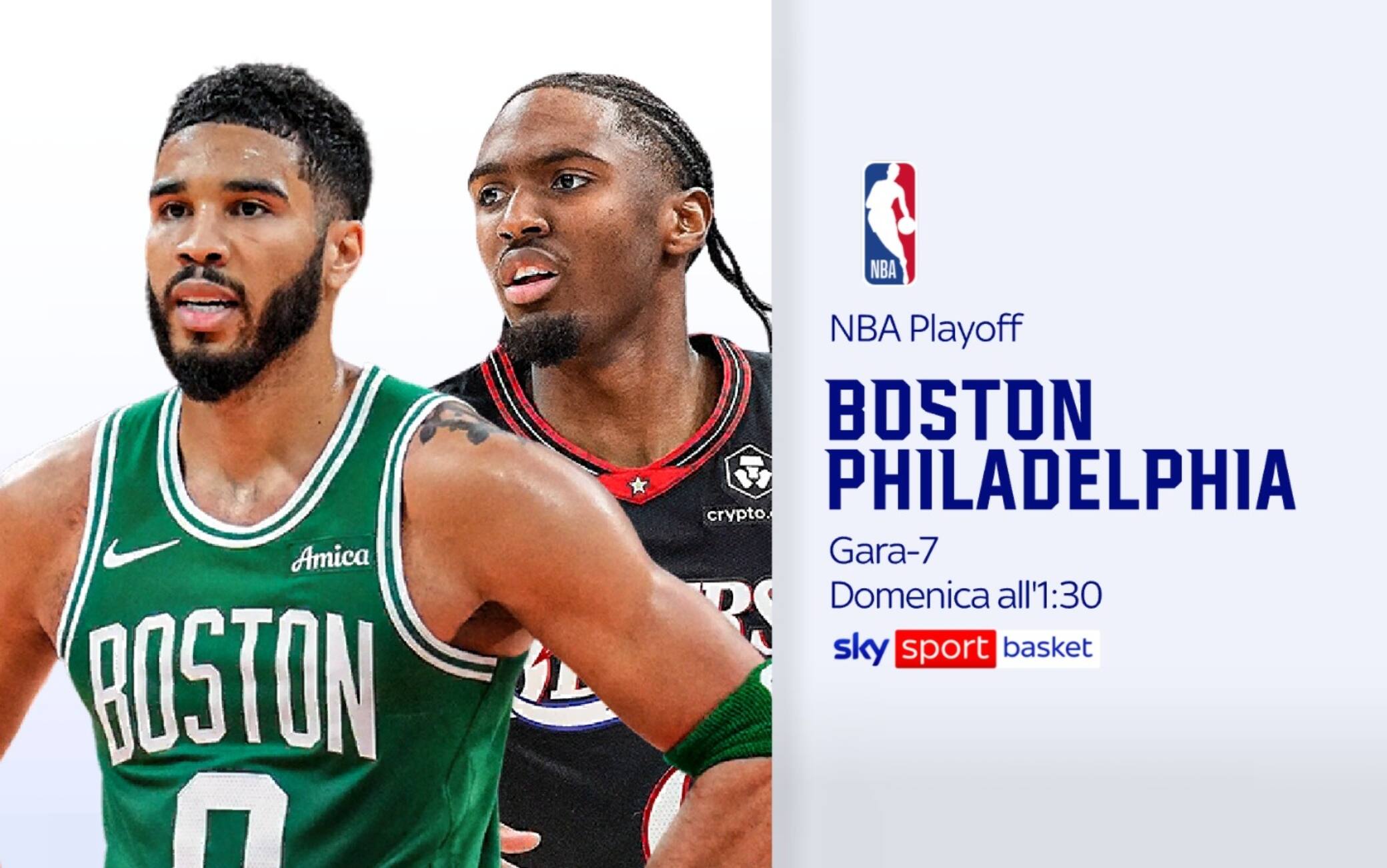 Playoff NBA, tutto in una notte: Boston-Philadelphia gara-7 all'1.30 su Sky Sport Basket