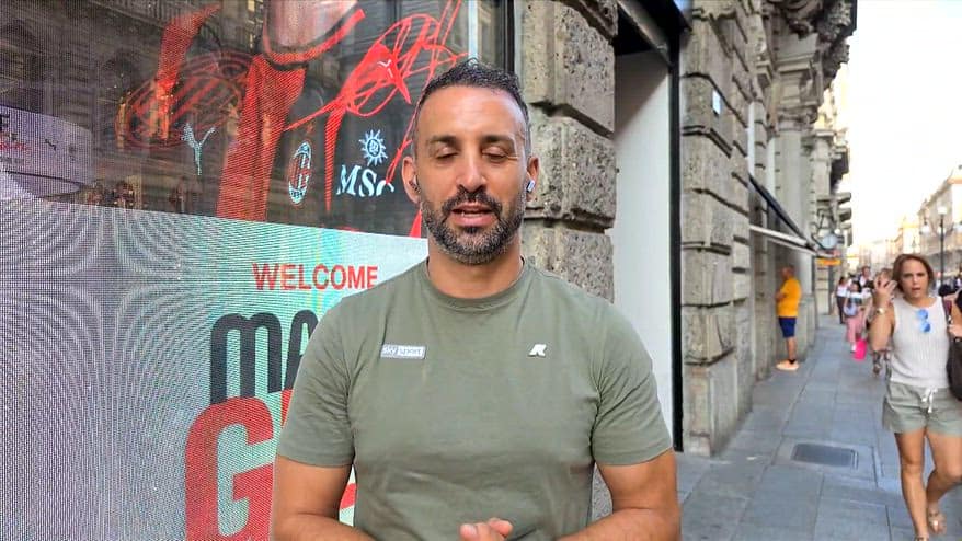 Milan, Gila si presenta ai tifosi: il racconto di Baiocchini