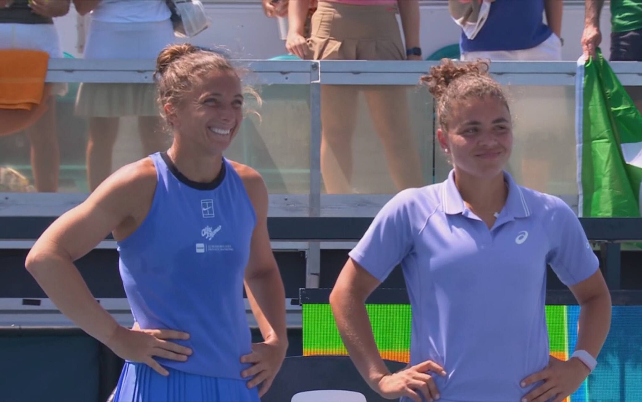 Wta Miami, Errani e Paolini in semifinale nel doppio: battute Muhammad/Routliffe