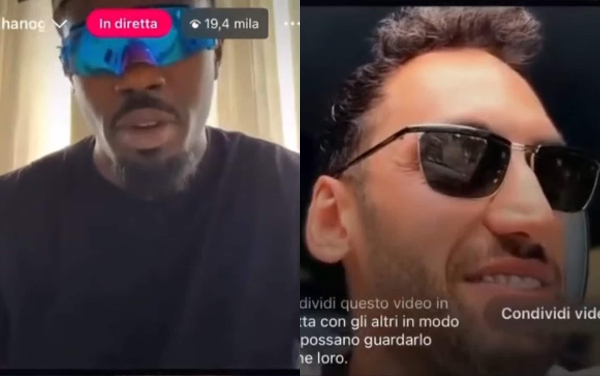 Thuram scherza con Calhanoglu: "Hanno messo un premio per chi vince i big match?"