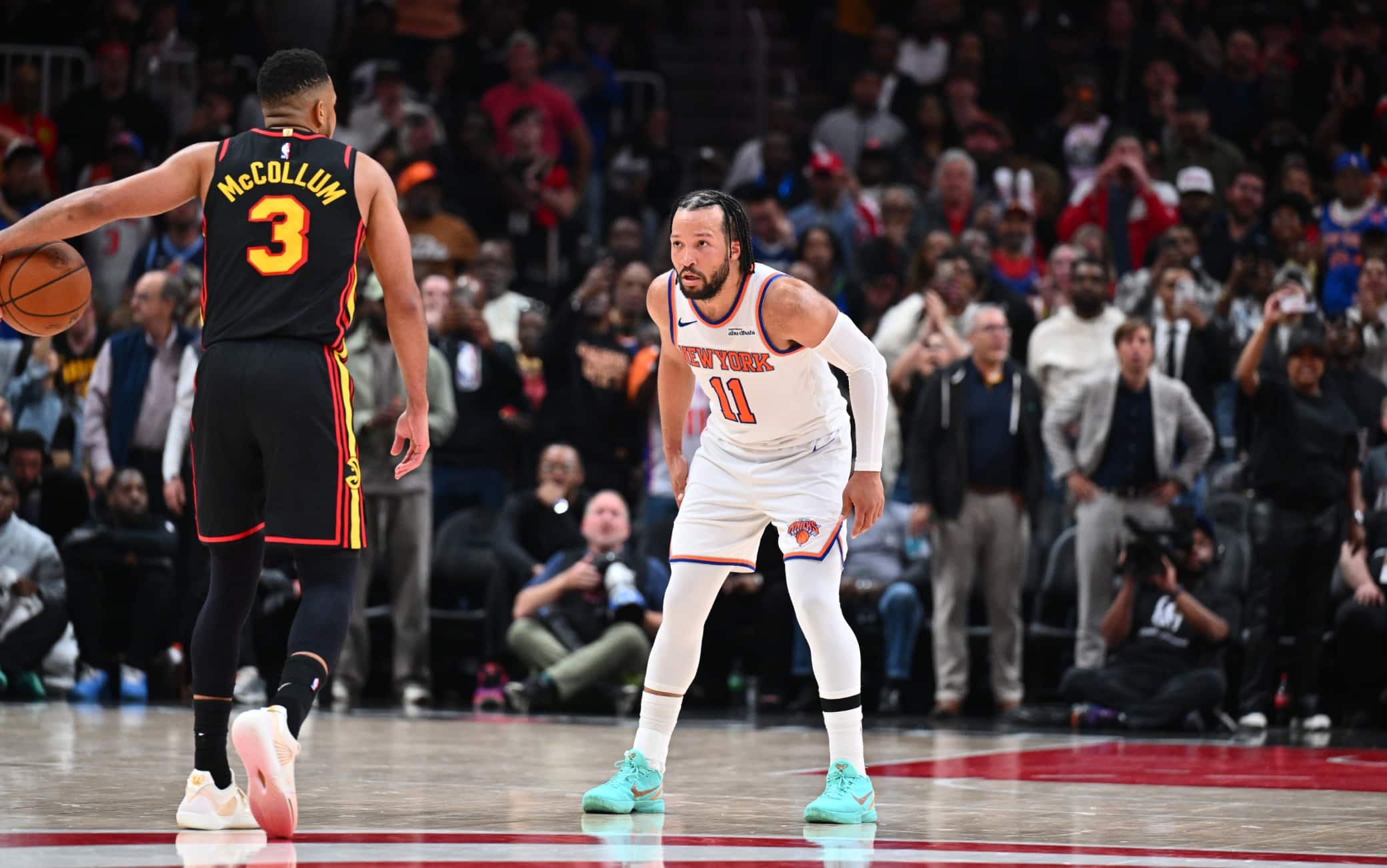NBA, McCollum illude Atlanta: la tripla da metà campo entra, ma la sirena è già suonata